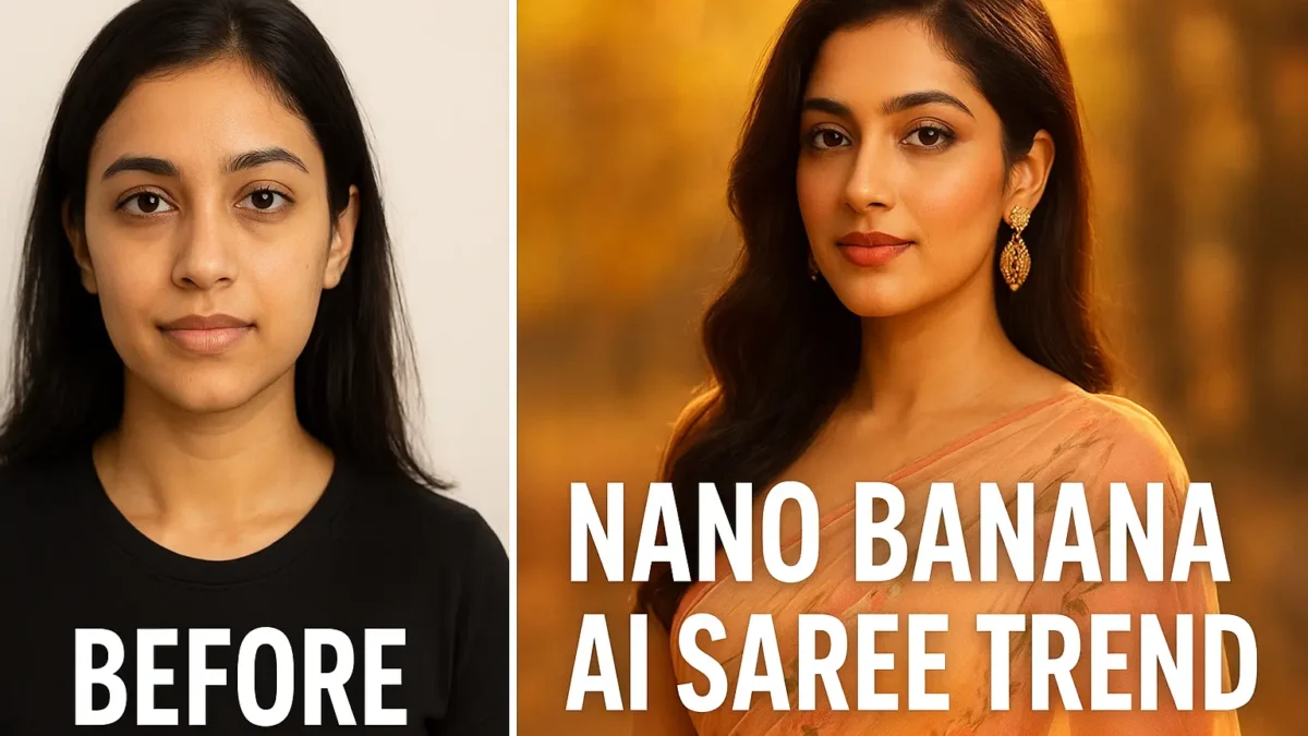 Create the Perfect AI Saree Look 5 Common Nano Banana Mistakes to Skip