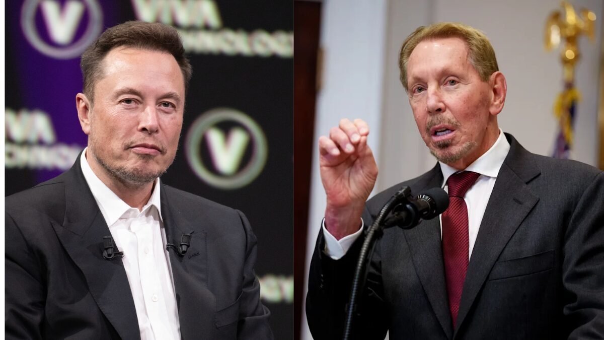 Larry Ellison Briefly Becomes World’s Richest, Surpassing Elon Musk in Historic $100B Wealth Jump