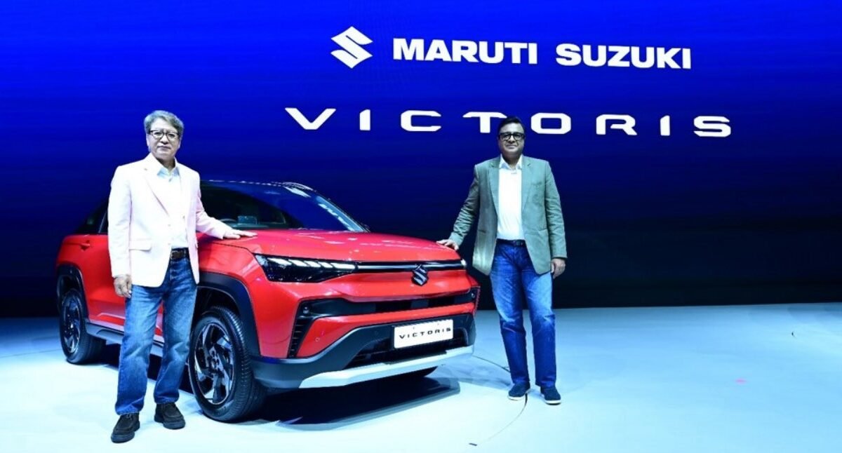 Maruti Suzuki Victoris is here! The new SUV comes with 5-star safety, ADAS features, hybrid & CNG options, and premium interiors — ready to rival Hyundai Creta and Kia Seltos in India.