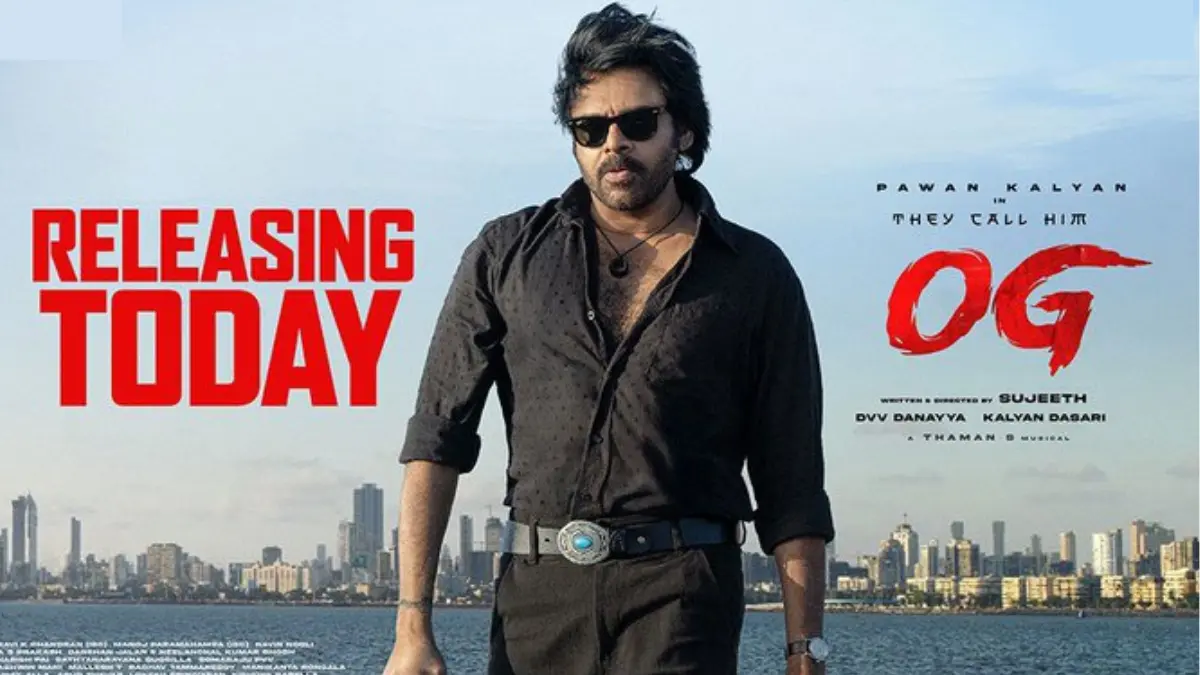 Pawan Kalyan action scene from They Call Him OG interval block