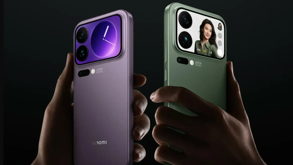 Xiaomi 17 Pro Max triple rear camera setup