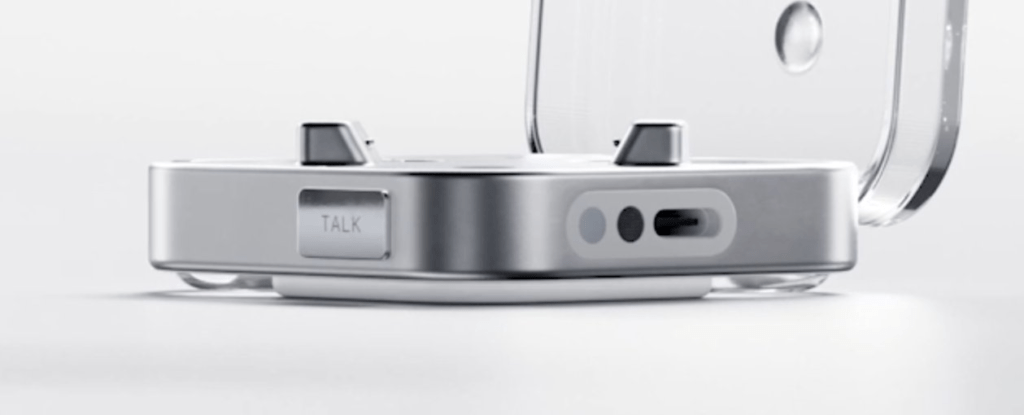 Nothing Ear (3) charging case features