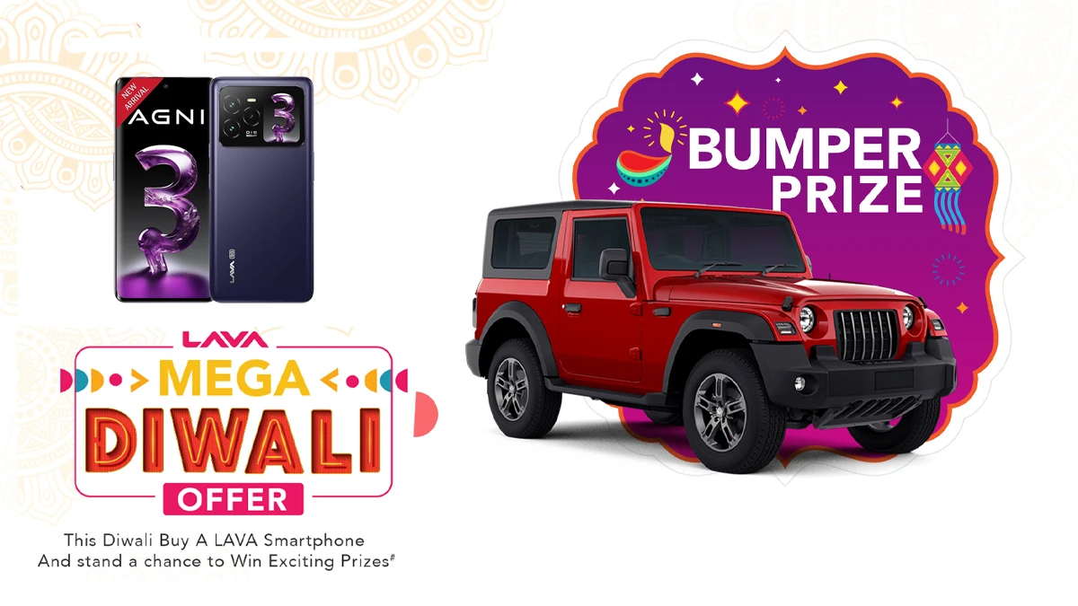 Lava Mega Diwali Offer – Win a brand-new car and festive prizes with Lava Mobiles 2025