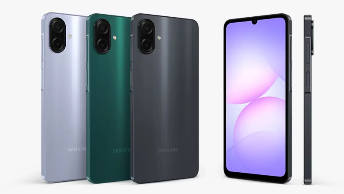 Samsung Galaxy A07 vs F07 vs M07 4G comparison chart