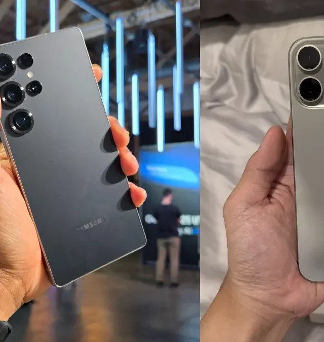 Samsung Galaxy S25 Ultra vs iPhone 16 Pro Max 2025 flagship comparison thumbnail