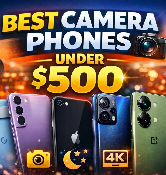 Best Camera Phones Under $500 in the USA (2025): Stunning Photos Without Paying Flagship Prices 2 Budget camera smartphones under $500 with flagship-level photography features