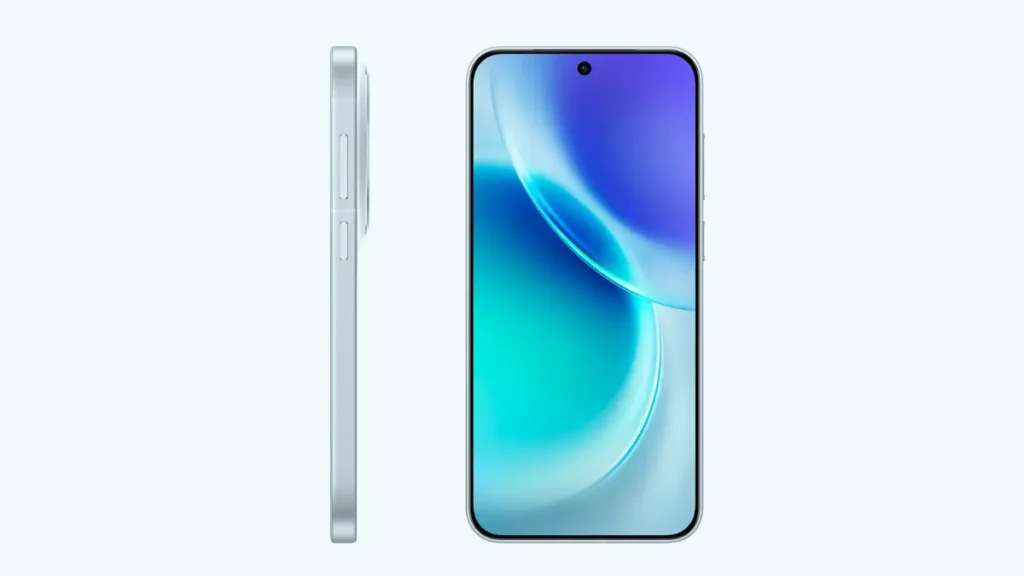 vivo X300 Full Specs & Features: 200MP ZEISS Camera, 120Hz AMOLED, 6040mAh Battery 1 vivo X300 front display with slim bezels and side profile showing thin flat frame design - vivo X300 Full Specs
