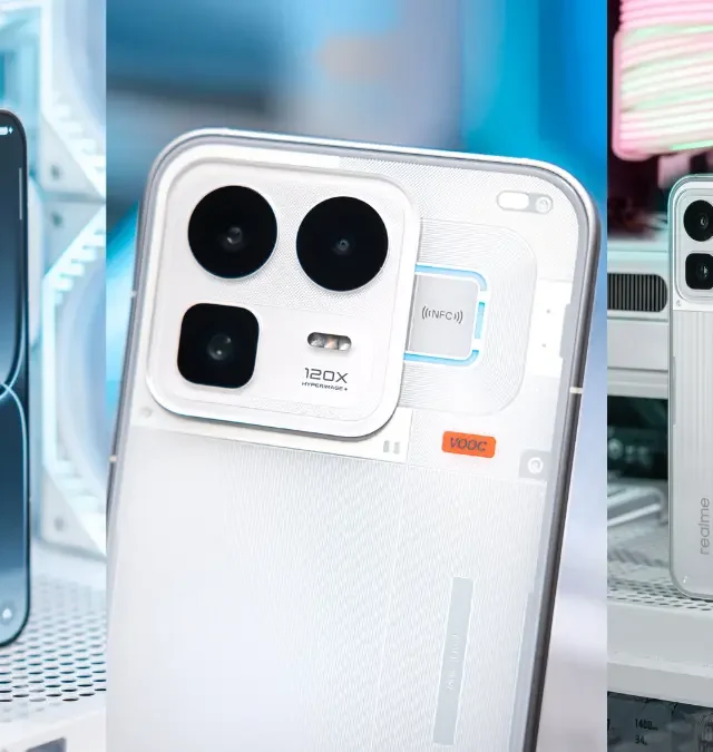 Realme Neo 8 5g Leaks: 8,000mAh Battery, Snapdragon 8 Gen 5 & 165Hz OLED Revealed 5 Realme Neo 8 smartphone front and back design with triple camera setup and transparent back panel