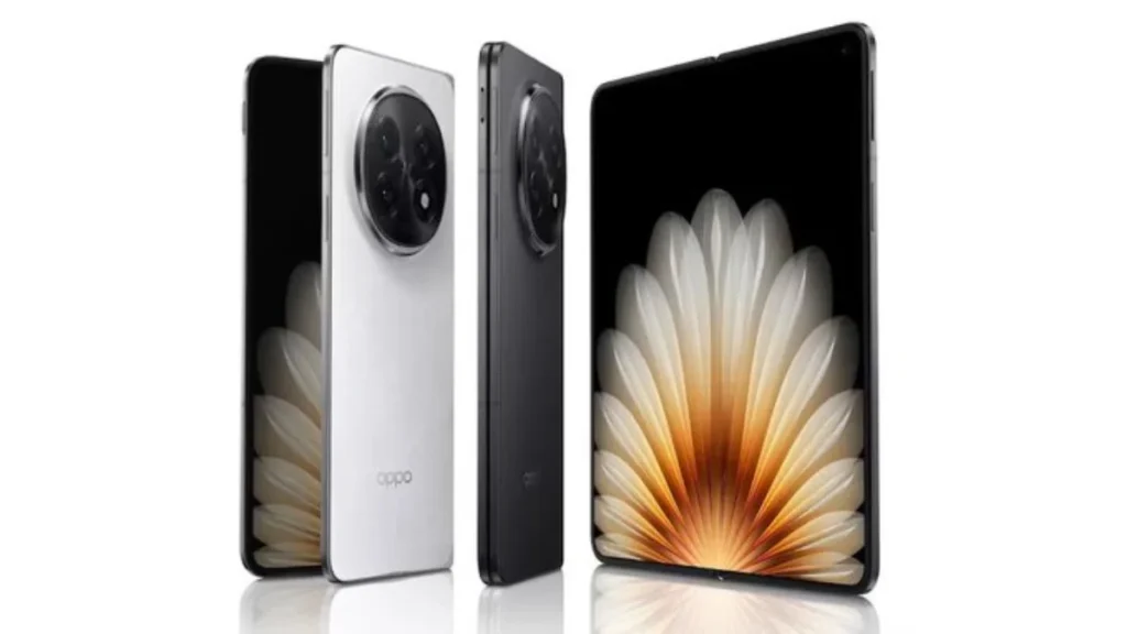 OPPO Find N6 Certified in China: 80W Fast Charging, Snapdragon 8 Elite & 6000mAh Battery Revealed 1 oppo find n6 foldable smartphone with large display and circular camera module