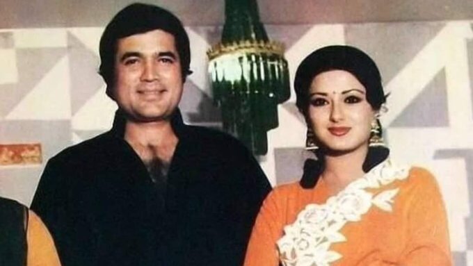 Rajesh Khanna's Downfall Was Karma? Moushumi Chatterjee’s Explosive Statement Shocks Bollywood Fans 12 Vintage photo of Bollywood legends Rajesh Khanna and Moushumi Chatterjee posing together during the golden era of Hindi cinema.
